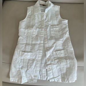 Little girls guayabera dress